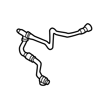 2022 BMW iX Coolant Reservoir Hose - 17128475128