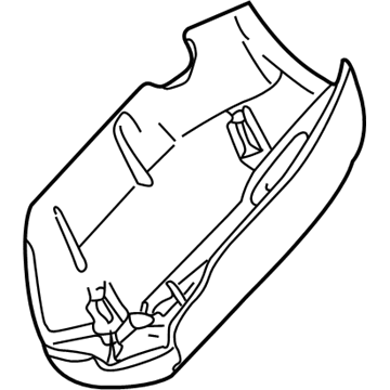 BMW 32303405269 Lower Trim Panel