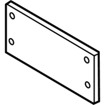 BMW 51117373467 Licence Plate Base