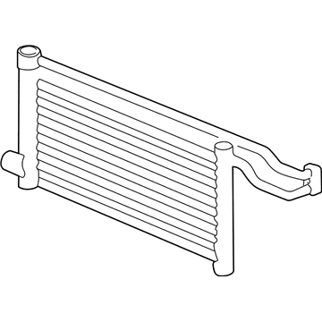 BMW 540i Oil Cooler - 17221740798