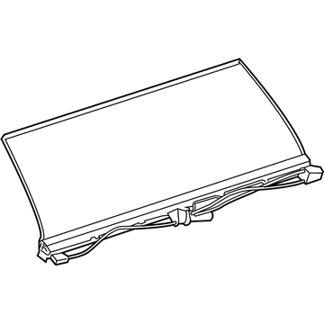 BMW 51467425528 Sun Blind, Rear Electric.