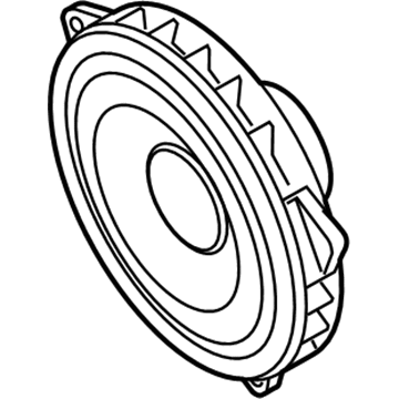 BMW 65139264944 Mid-Range Speaker, Hifi System