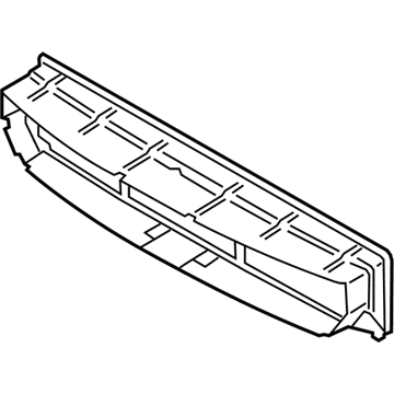 BMW 51647246399 Air Duct, Bottom