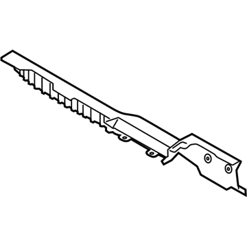 BMW 51477289128 Trim Panel, Side Member, Right