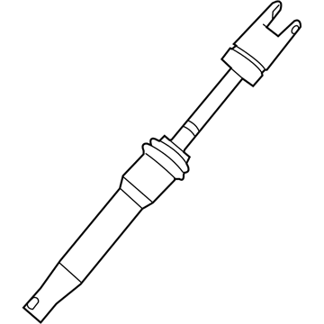 2004 BMW 760i Intermediate Shaft - 32306757495