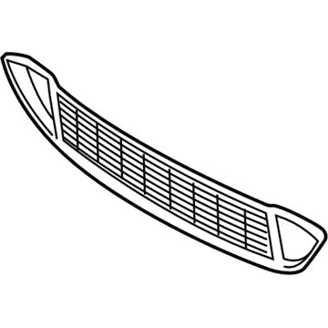 BMW 51118047402 Grid, Centre