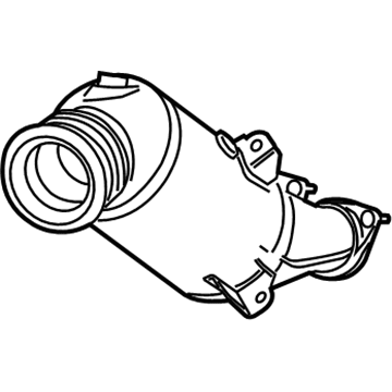 BMW 335i Catalytic Converter - 18328603874