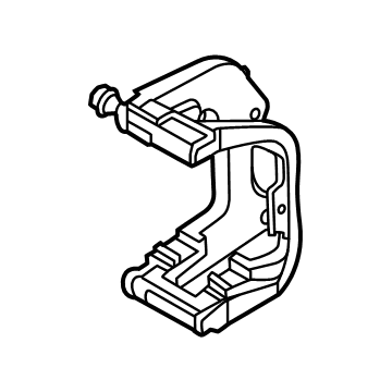 BMW 34208093299 CALLIPER CARRIER LEFT