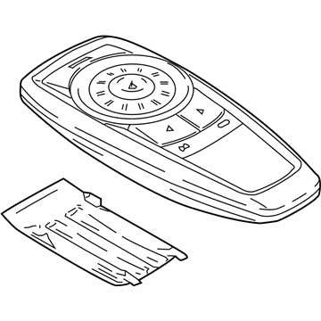 BMW 65129290510 REAR REMOTE CONTROL, AUDIO