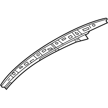 BMW 51627336418 Retaining Strip, B-Pillar, Right