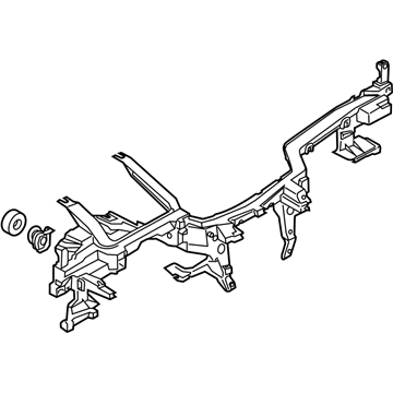 BMW 51459297646 Supporting Tube, Instrument Panel