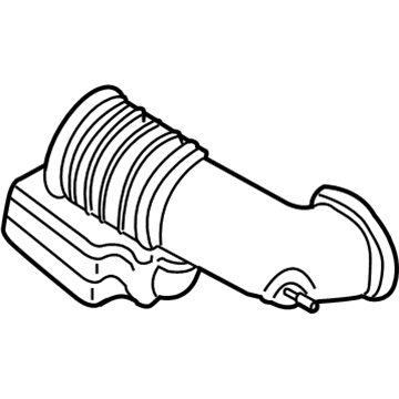 2004 BMW 745Li Air Intake Coupling - 13717531799