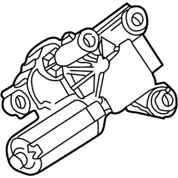 BMW X5 Wiper Motor - 61626927851