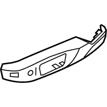 BMW 52107217177 Seat Trim, Outer Left