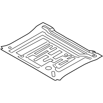 2022 BMW M8 Floor Pan - 41009449822