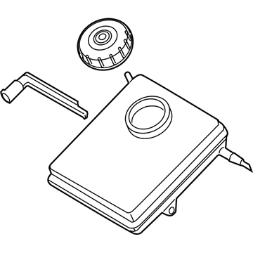 BMW 34336794473 Expansion Tank