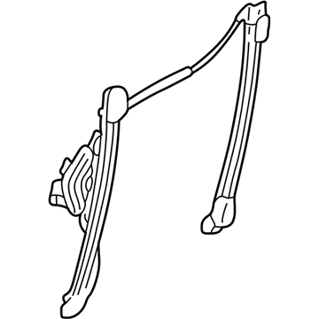 2005 BMW X3 Window Regulator - 51333448250