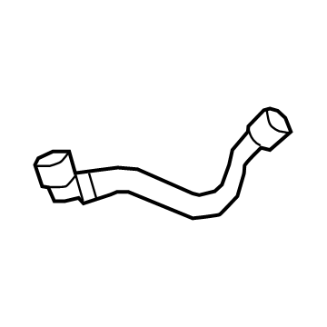 BMW 330e xDrive Radiator Hose - 17128654852