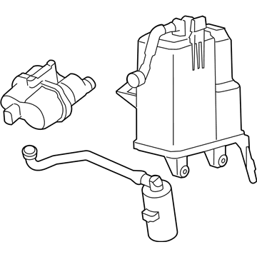 BMW X6 Vapor Canister - 16117327885