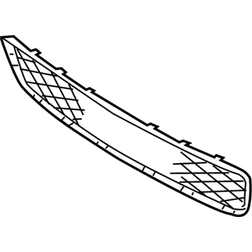 BMW 51117163956 Grid, Centre Open