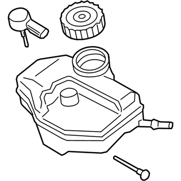 BMW 34336873448 Repair Kit, Expansion Tank