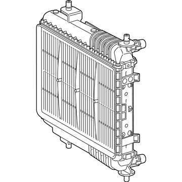 2024 BMW M440i xDrive Gran Coupe Radiator - 17118672237