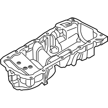 BMW 340i GT xDrive Oil Pan - 11138624381