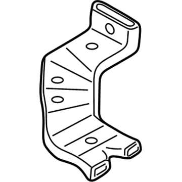 BMW 64228125971 Heater Duct Rear Left