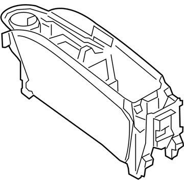 BMW i3s Center Console Base - 51169283166