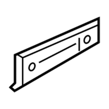 BMW 41117284781 Closing Plate, Longitudinal Member, Left