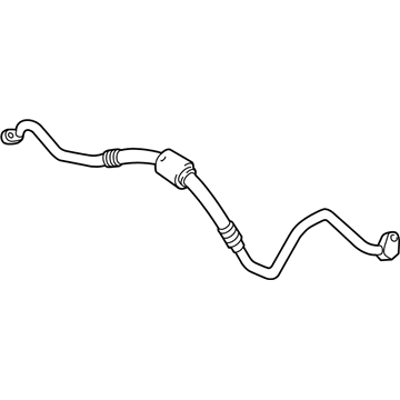 2014 BMW 640i A/C Liquid Line Hoses - 64539231049