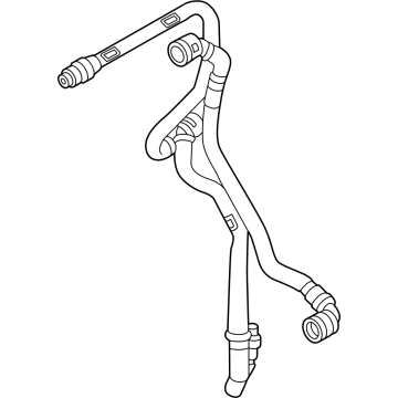 2022 BMW i4 Coolant Reservoir Hose - 17128475693