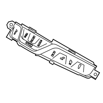 BMW 61319460805 OPERATING UNIT, CENTER CONSO