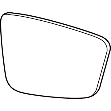 BMW 51167947274 Mirror Glas, Convex, Right