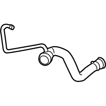 BMW 17128611672 Lower Coolant Hose