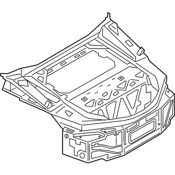 BMW 41007488283 REAR BODY