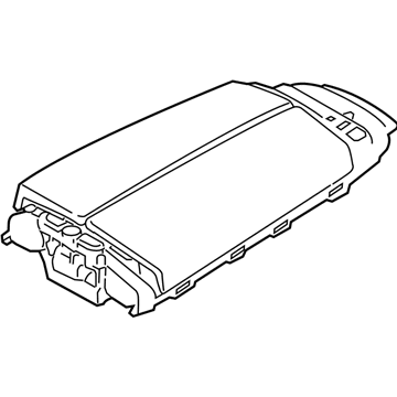 BMW 51167845764 Armrest, Leather, Front Middle