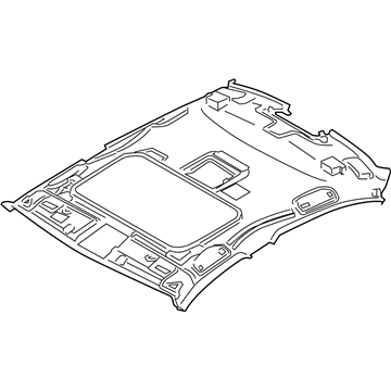 BMW 51446960557 Moulded Roof Lining