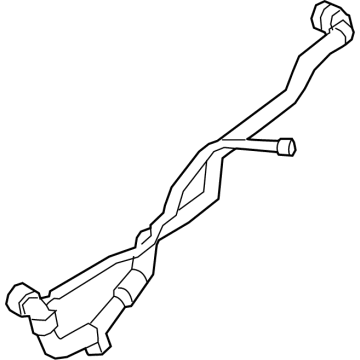 BMW 17125A44476 HOSE, RADIATOR