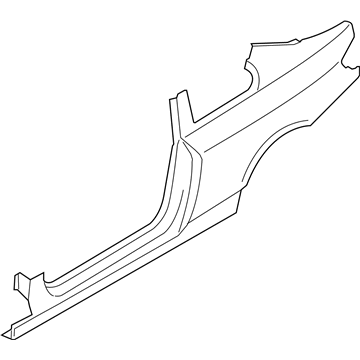 BMW 41002996776 Column B With Right Rocker Panel