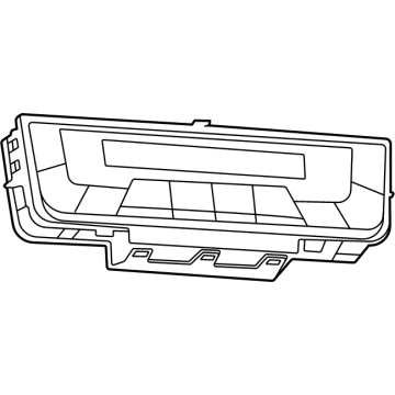 BMW 61319462514 CLIMATE CONTROL PANEL, REAR