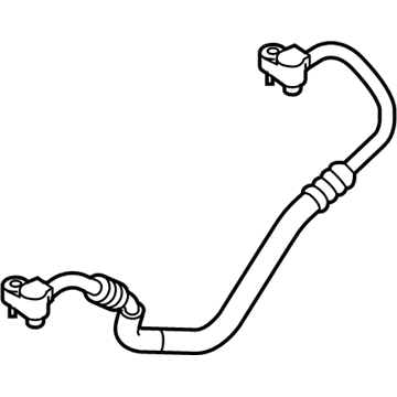 BMW X4 A/C Hose - 64539868421