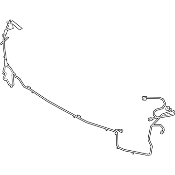 BMW 61129825144 WIRING HARNESS, FRONT END