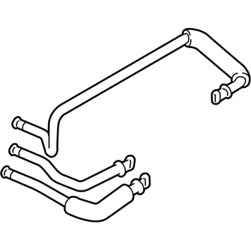 2016 BMW 550i A/C Liquid Line Hoses - 64119187284