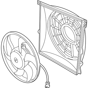 BMW 64508372039 Suction Fan