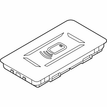 BMW 84105A85F48 STORAGE TRAY NFC/WCA