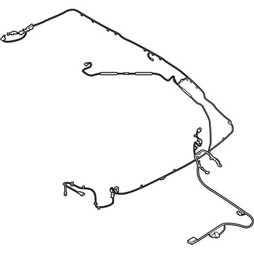 BMW 61117344468 Cable Harness Folding Top