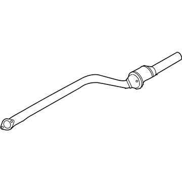 2013 BMW 335is Exhaust Pipe - 18307592437