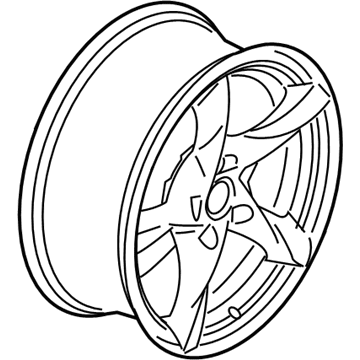 BMW 36116785254 Light Alloy Rim