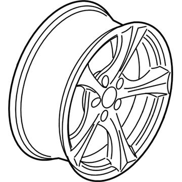 BMW 36116782905 Light Alloy Rim